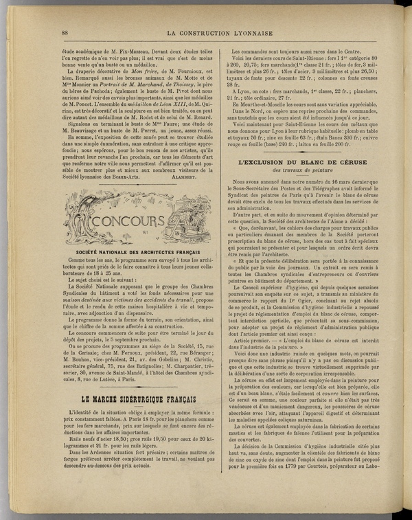 
						Affichage en mode lecture de la page
					