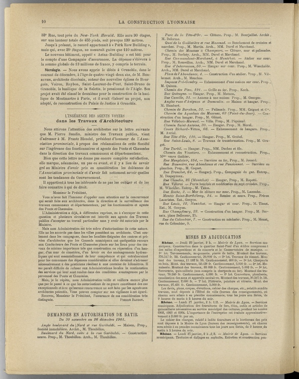 
						Affichage en mode lecture de la page
					