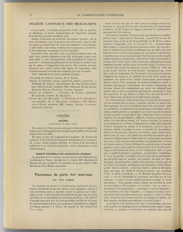 
						Affichage en mode lecture de la page
					