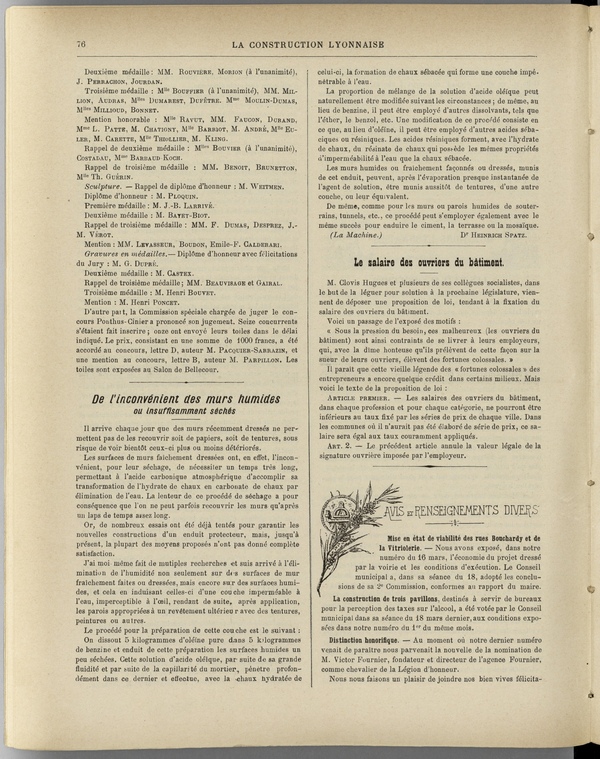 
						Affichage en mode lecture de la page
					