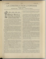 La Construction lyonnaise N°13, pp. 1