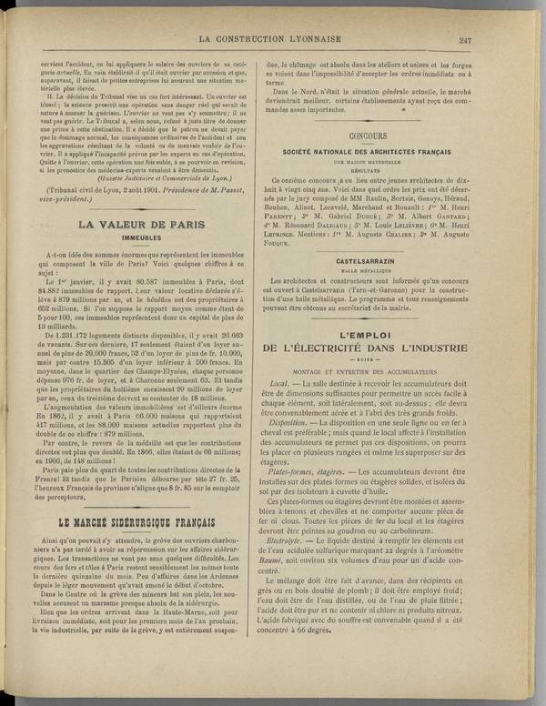 
						Affichage en mode lecture de la page
					