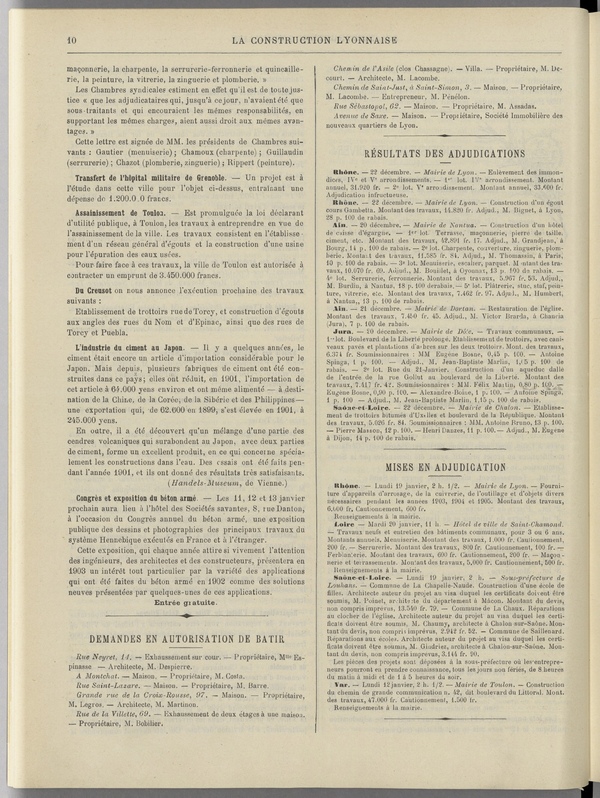 
						Affichage en mode lecture de la page
					