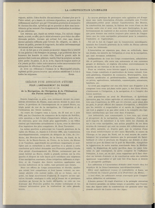 
						Affichage en mode lecture de la page
					