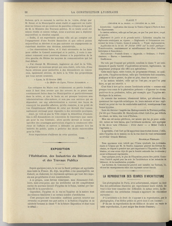 
						Affichage en mode lecture de la page
					