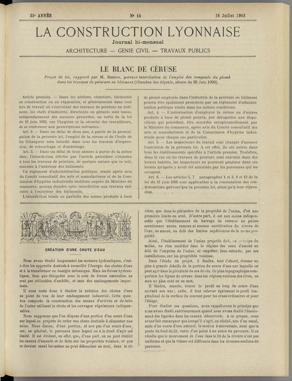 
						Affichage en mode lecture de la page
					