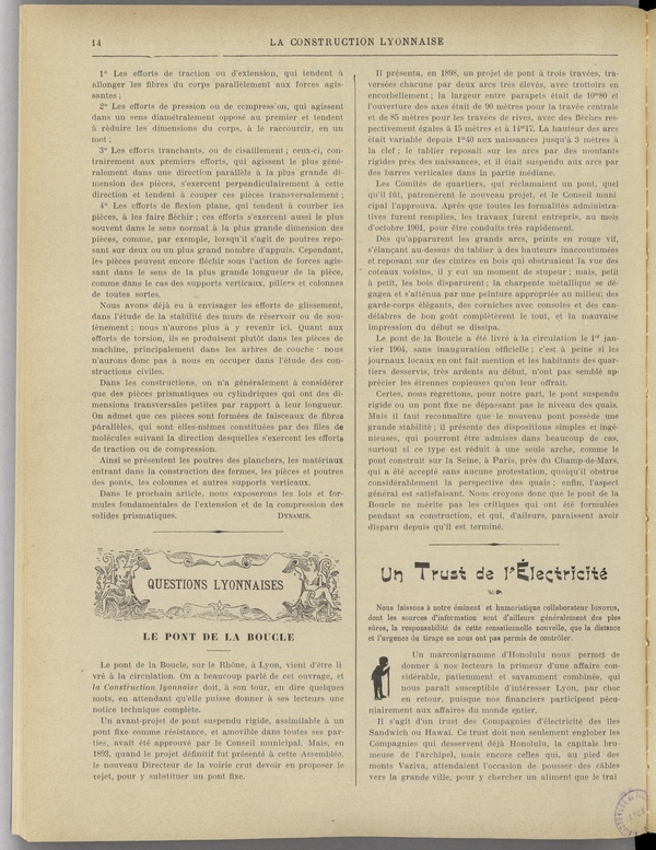 
						Affichage en mode lecture de la page
					