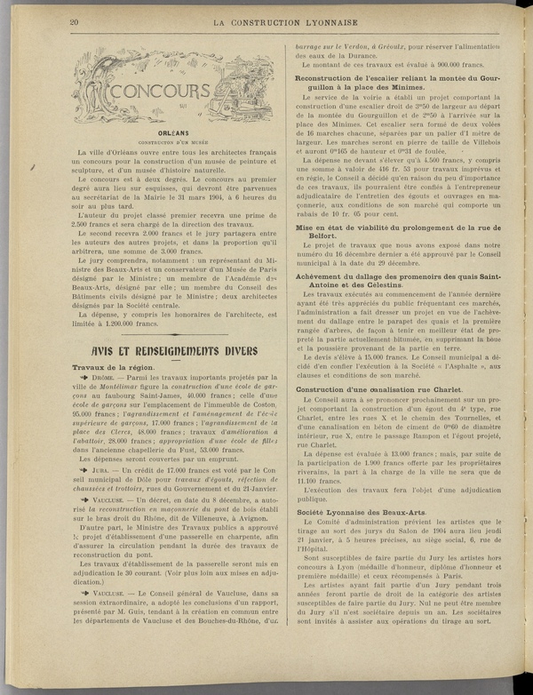
						Affichage en mode lecture de la page
					