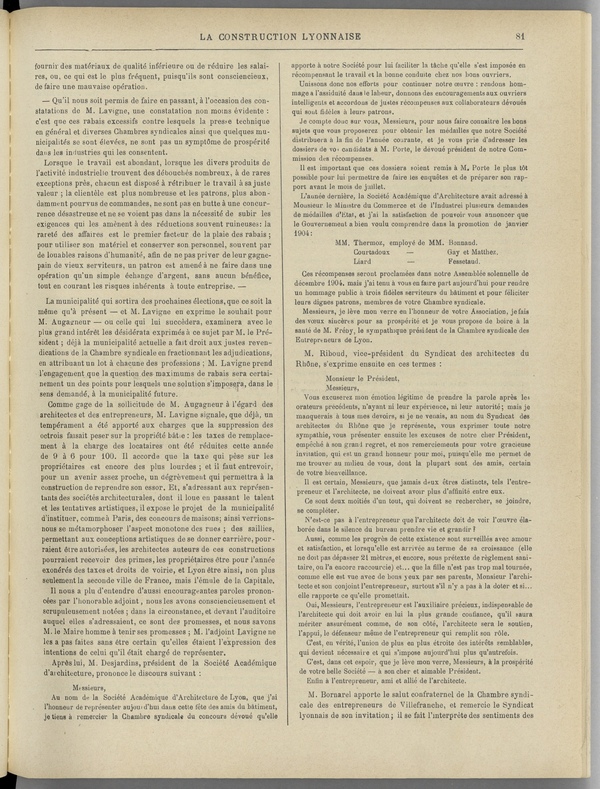 
						Affichage en mode lecture de la page
					
