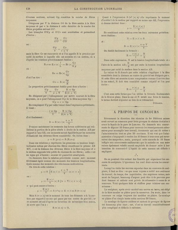 
						Affichage en mode lecture de la page
					