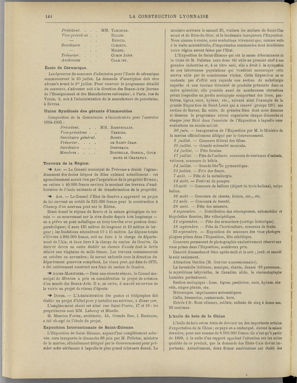 
						Affichage en mode lecture de la page
					