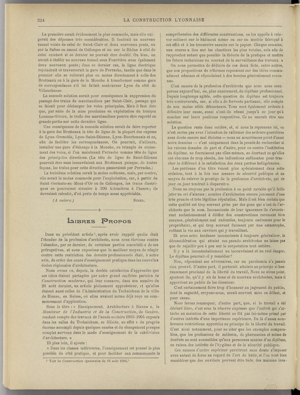 
						Affichage en mode lecture de la page
					