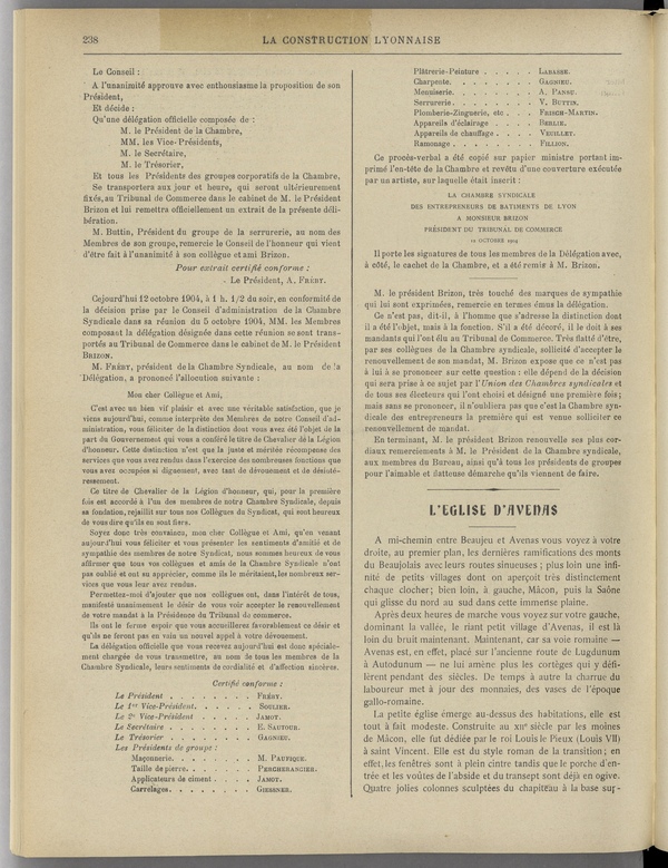 
						Affichage en mode lecture de la page
					