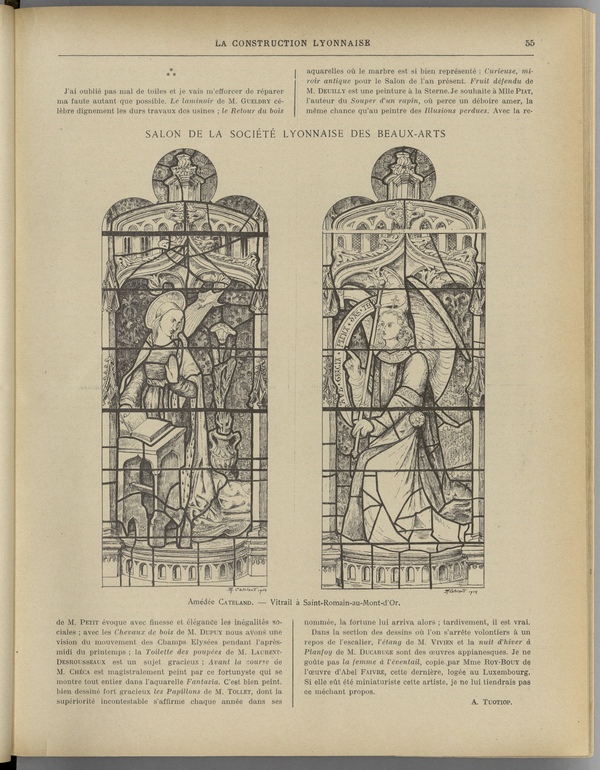 
						Affichage en mode lecture de la page
					