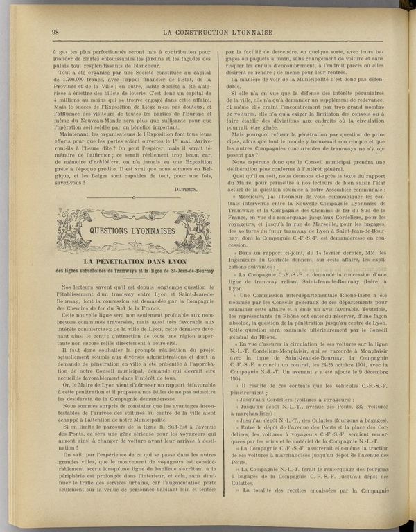 
						Affichage en mode lecture de la page
					