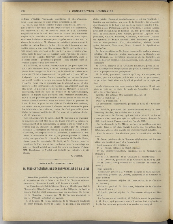 
						Affichage en mode lecture de la page
					