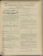 La Construction lyonnaise N°18, pp. 1