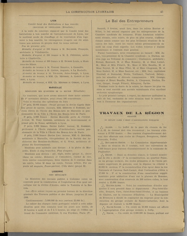 
						Affichage en mode lecture de la page
					
