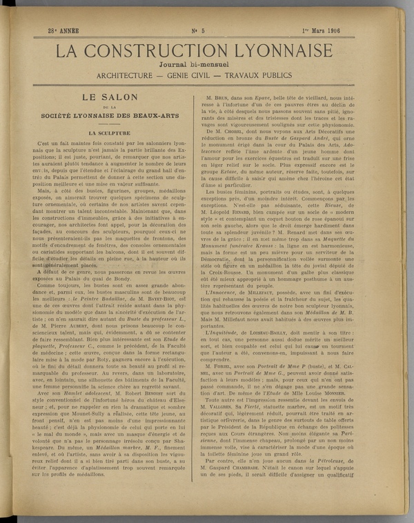 
						Affichage en mode lecture de la page
					