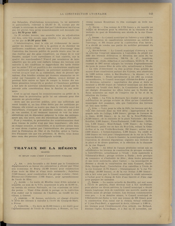 
						Affichage en mode lecture de la page
					