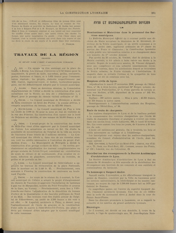 
						Affichage en mode lecture de la page
					