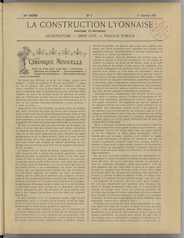 
						Affichage en mode lecture de la page
					