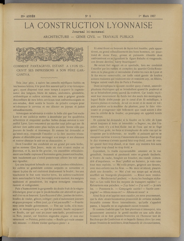 
						Affichage en mode lecture de la page
					