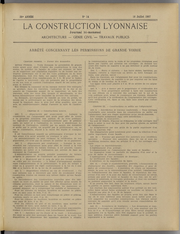 
						Affichage en mode lecture de la page
					