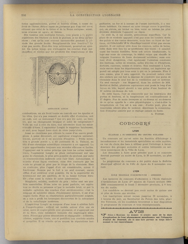 
						Affichage en mode lecture de la page
					