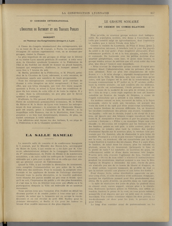 
						Affichage en mode lecture de la page
					