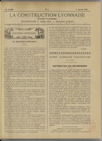 La Construction lyonnaise N°1, pp. 2