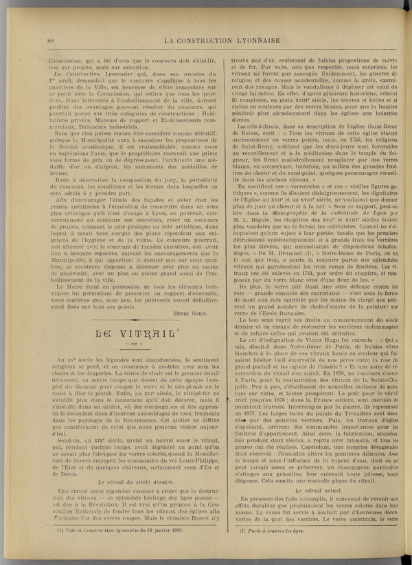 
						Affichage en mode lecture de la page
					