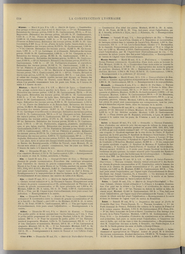 
						Affichage en mode lecture de la page
					