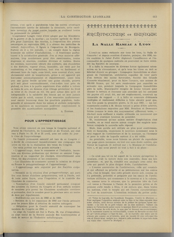 
						Affichage en mode lecture de la page
					