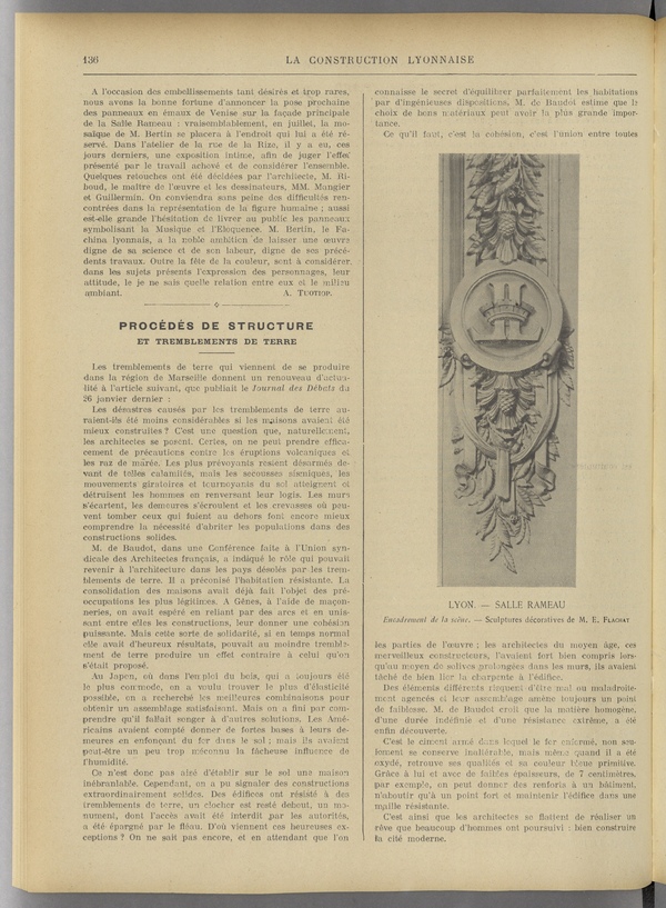 
						Affichage en mode lecture de la page
					