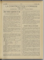 La Construction lyonnaise N°20, pp. 1
