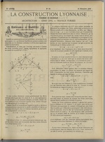 La Construction lyonnaise N°24, pp. 1
