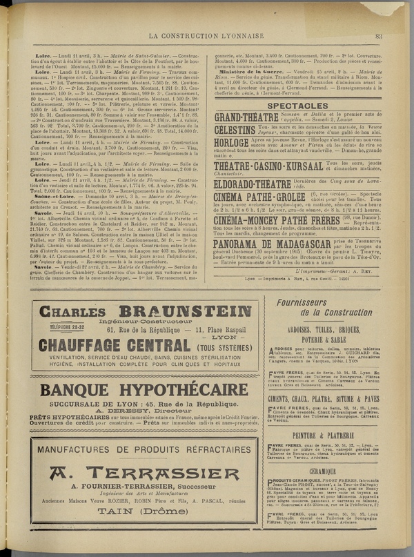 
						Affichage en mode lecture de la page
					