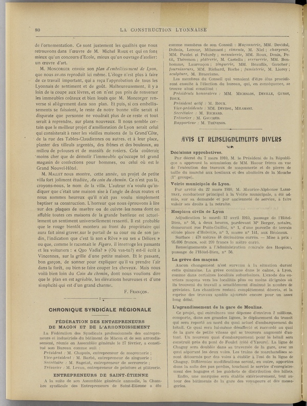 
						Affichage en mode lecture de la page
					