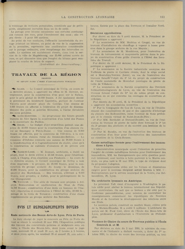 
						Affichage en mode lecture de la page
					
