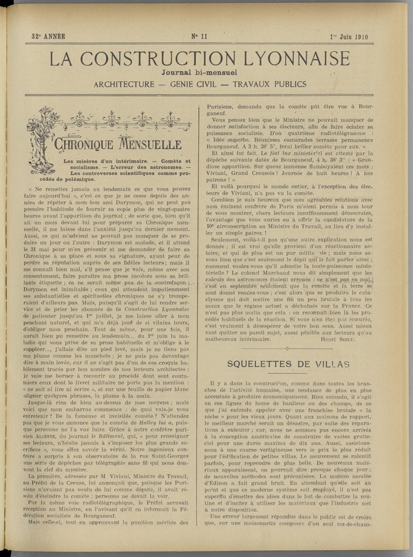 
						Affichage en mode lecture de la page
					