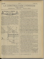 La Construction lyonnaise N°16, pp. 1