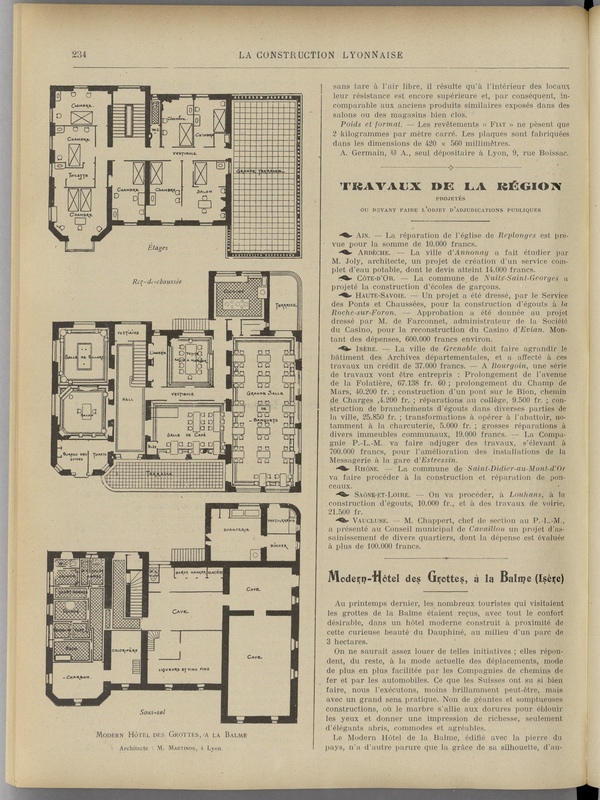 
						Affichage en mode lecture de la page
					