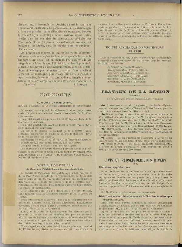 
						Affichage en mode lecture de la page
					