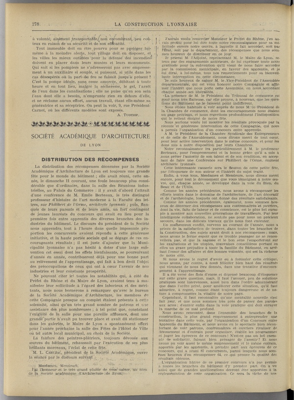 
						Affichage en mode lecture de la page
					