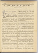 La Construction lyonnaise N°1, pp. 2