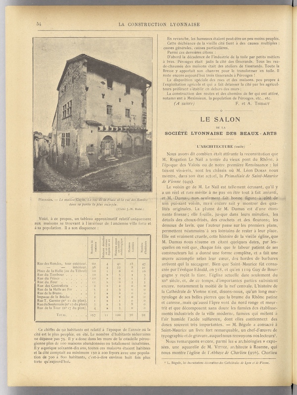 
						Affichage en mode lecture de la page
					