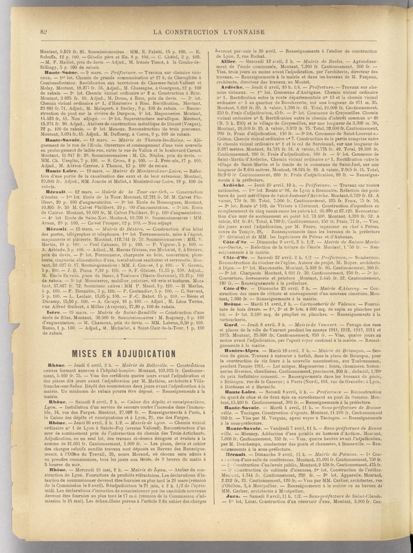 
						Affichage en mode lecture de la page
					