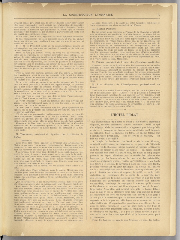 
						Affichage en mode lecture de la page
					