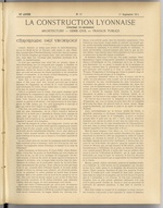 La Construction lyonnaise N°17, pp. 1